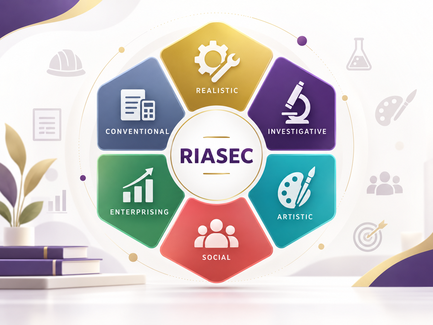 مقياس الميول المهنية وفق نموذج هولاند RIASEC